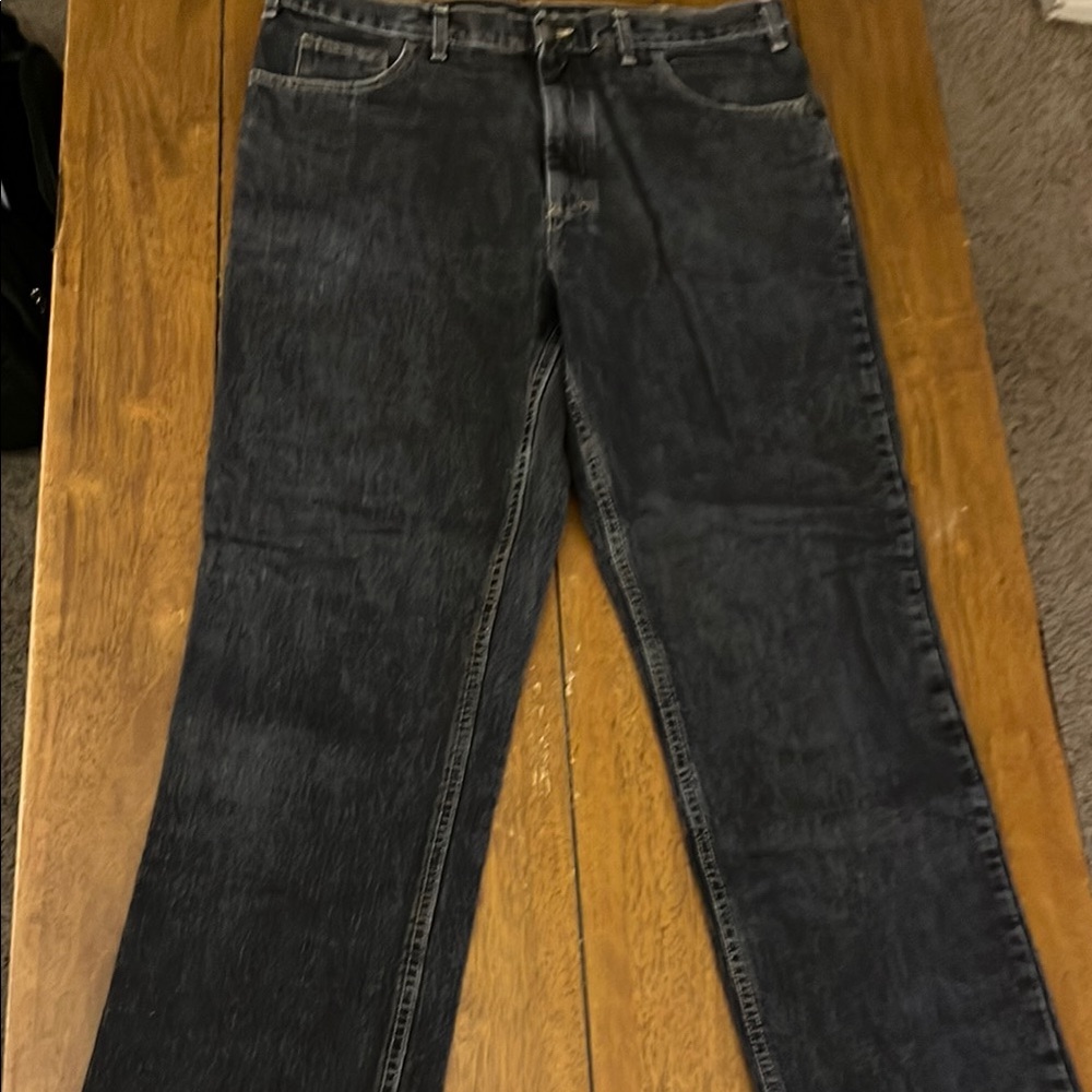 Black Straight Jeans with Classic Fit